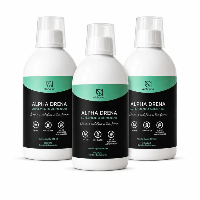 3 unidades Alpha Drena