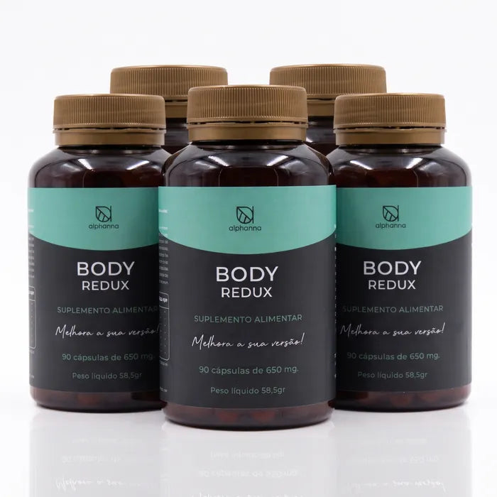 6 embalagens Body Redux