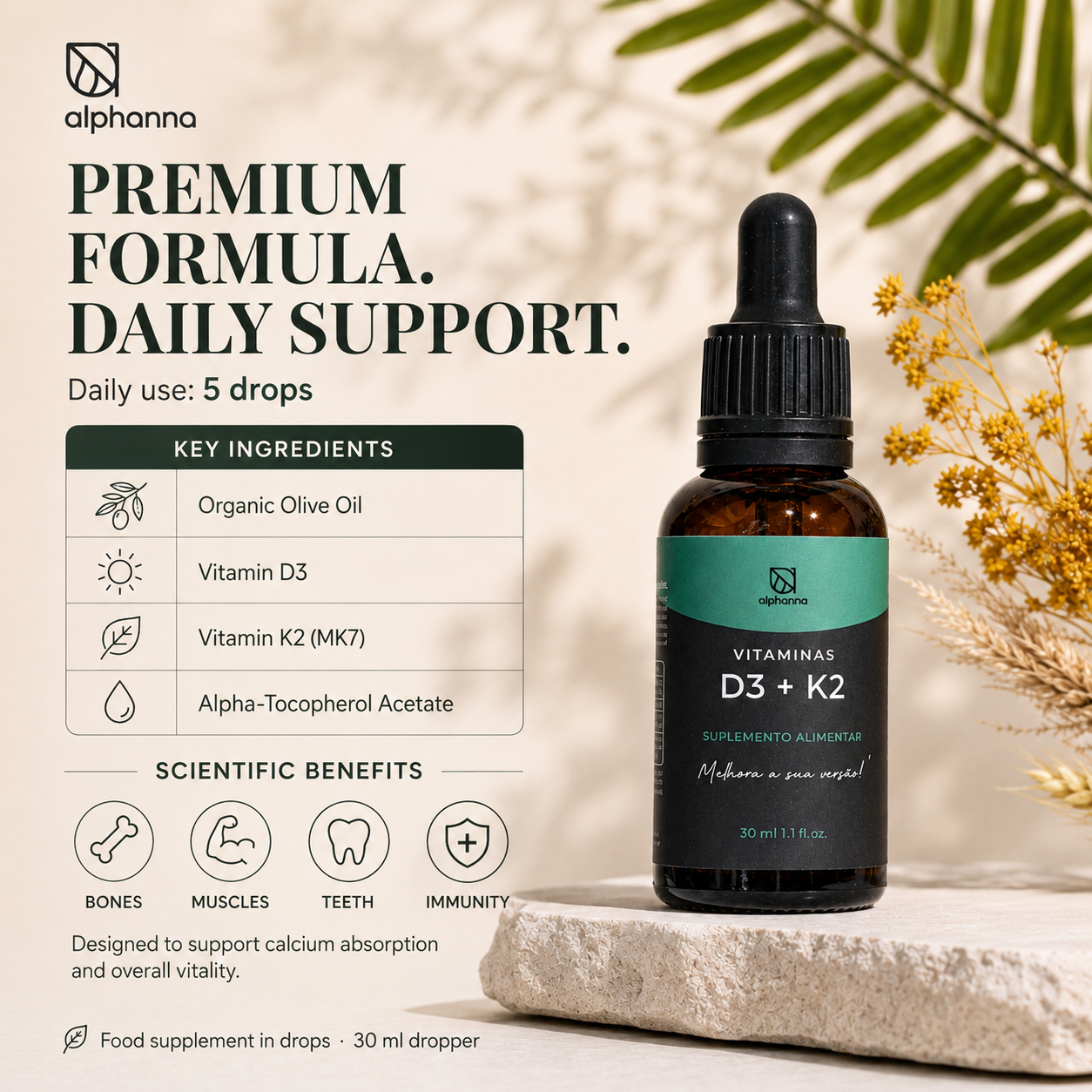 D3+K2 VITAMINS