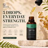 D3+K2 VITAMINAS