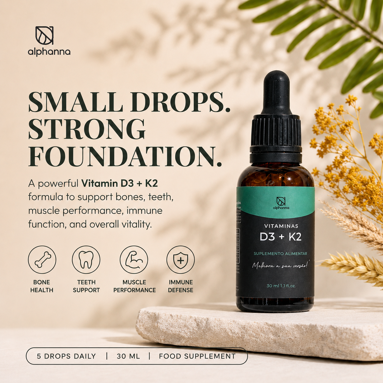 D3+K2 VITAMINS