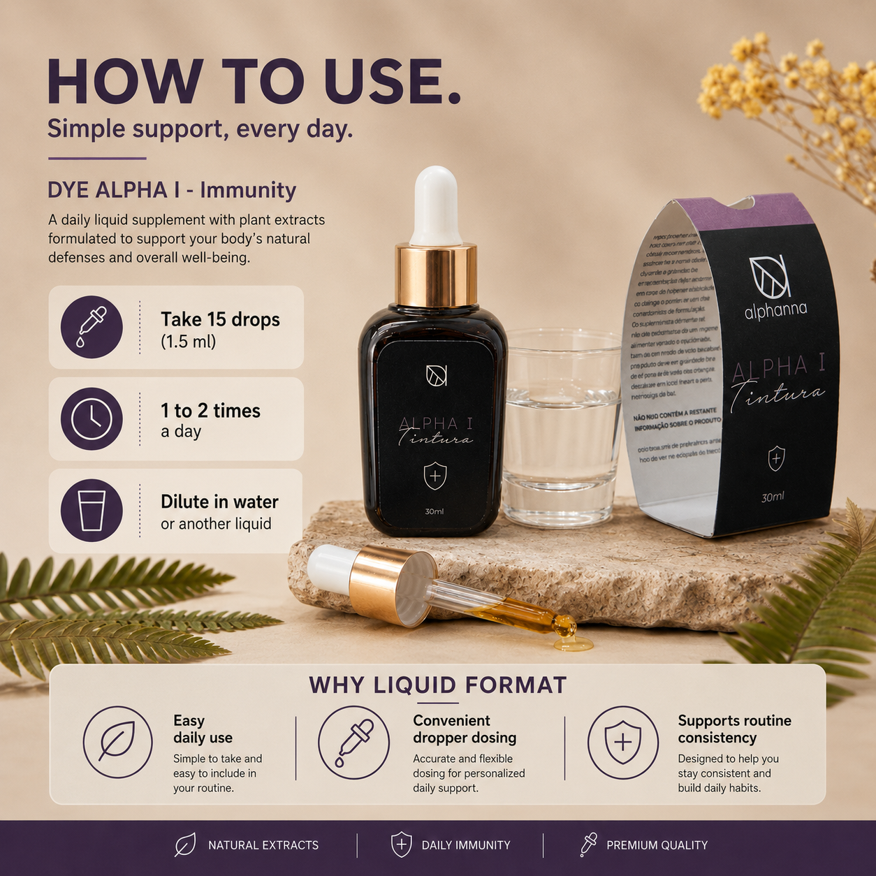 DYE ALPHA I - Immunity