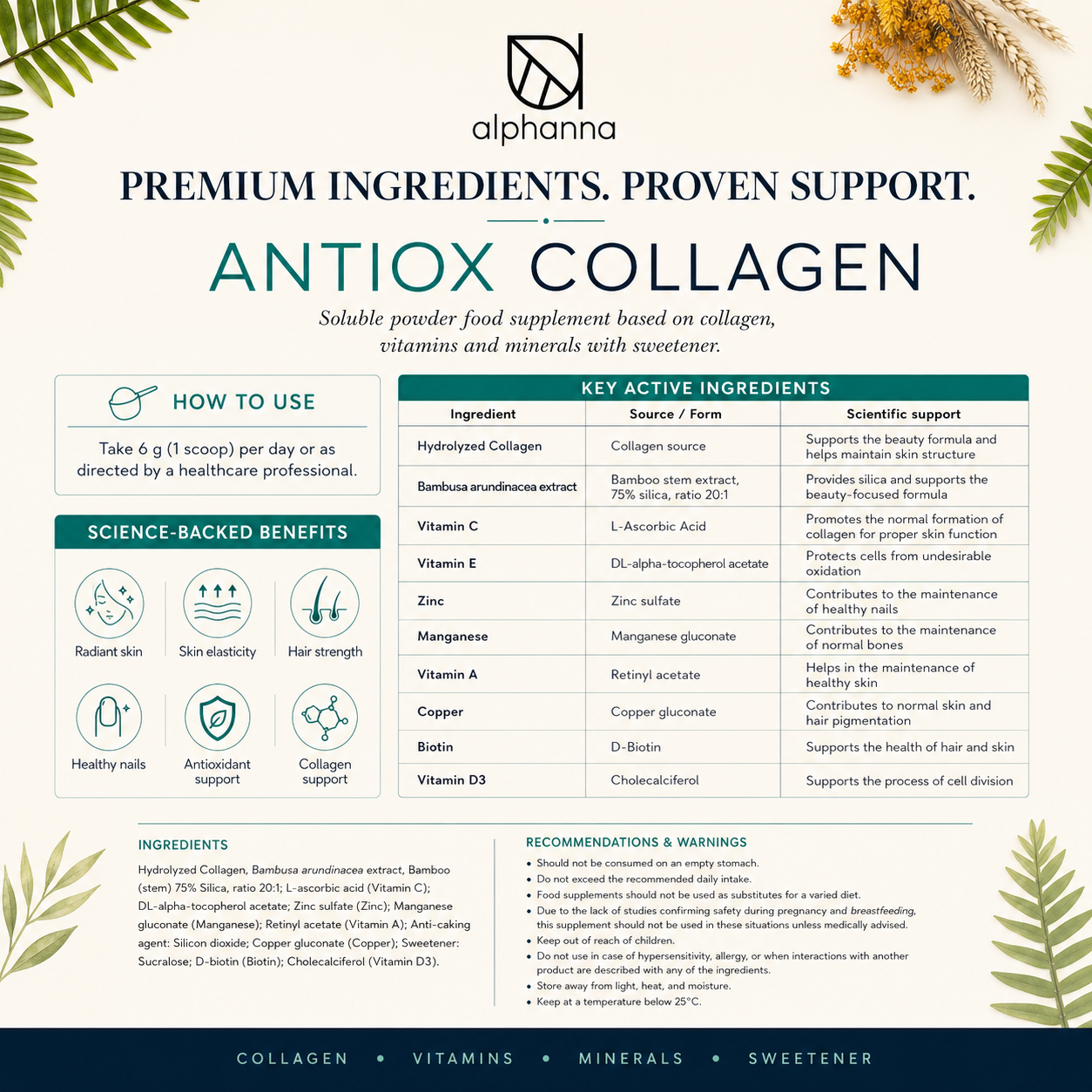 ANTIOX COLLAGEN