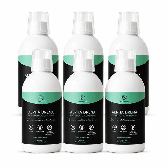 6 unidades Alpha Drena